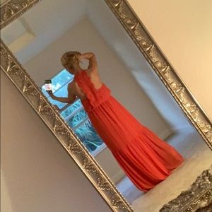 Jessica Simpson dress size small color Coral